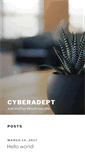 Mobile Screenshot of cyberadept.com